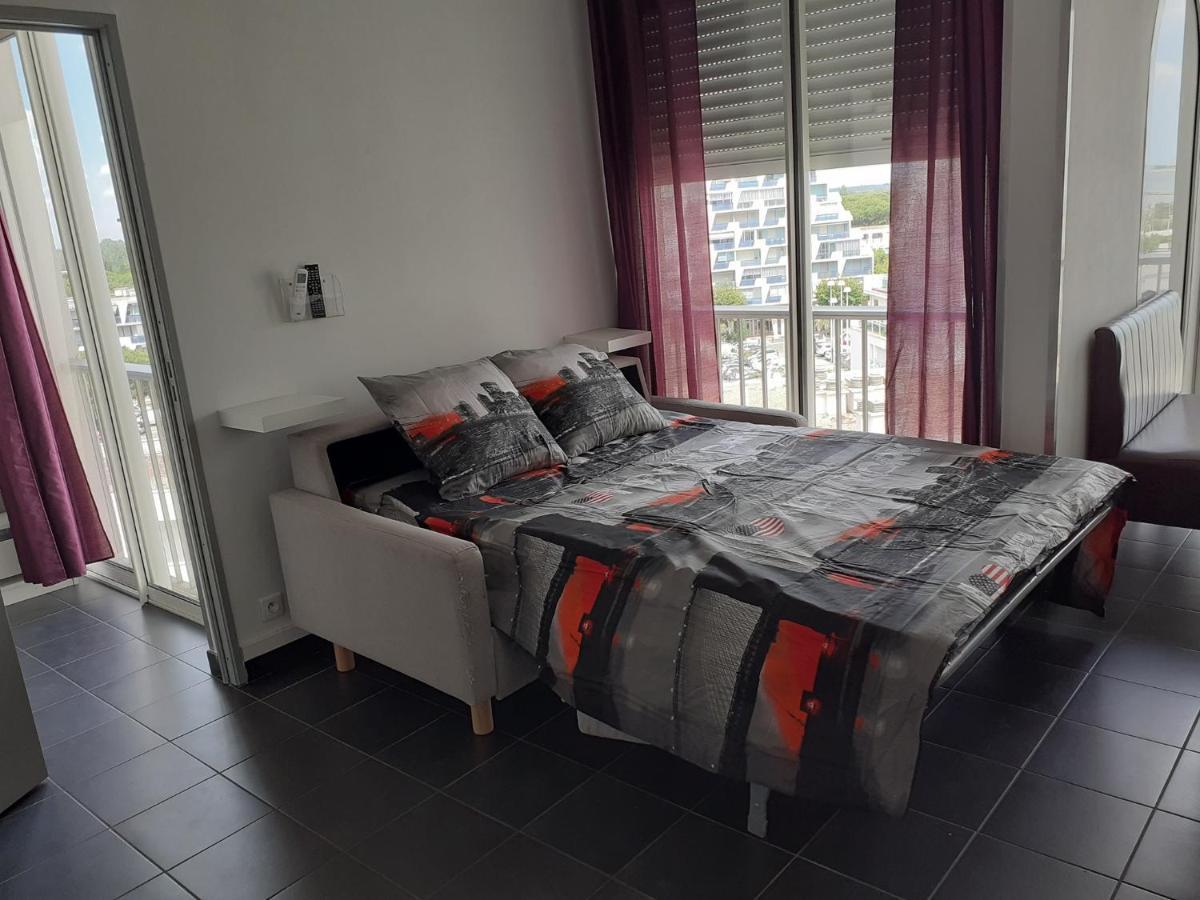 Grand Studio Avec Vue Mer A La Grande Motte - Clim Wifi Zewnętrze zdjęcie